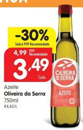 Minipreço Azeite oliveira da serra promoção