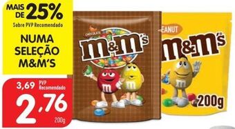 Minipreço Chocolates m&m's promoção