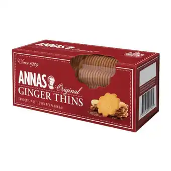 ALDI Annas bolachas de gengibre promoção