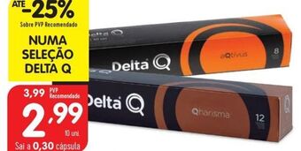 Cápsulas de café delta q