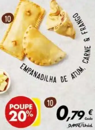 Empanadilha de Atum, Carne & Frango