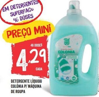 Minipreço Detergente líquido dia promoção