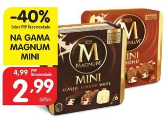 Minipreço Gelados magnum promoção