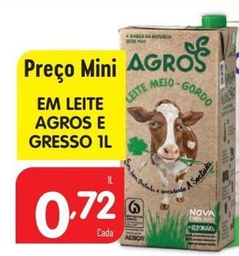 Minipreço Leite agros promoção