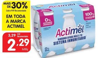 Minipreço Iogurte actimel promoção