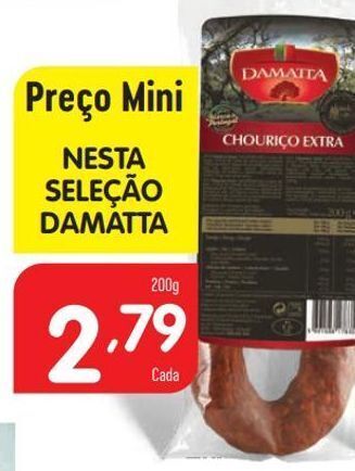 Minipreço Chouriço damatta promoção
