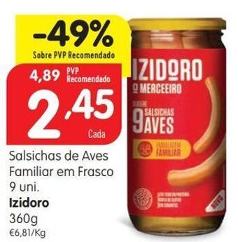 Minipreço Salsicha izidoro promoção