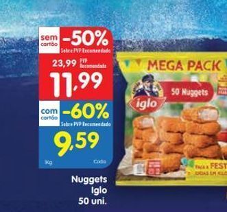 Minipreço Nuggets de frango iglo promoção
