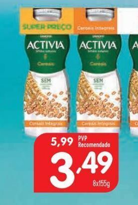Minipreço Iogurte activia promoção