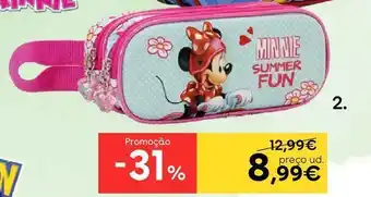Toys R Us Minnie mouse - estojo duplo 3d promoção
