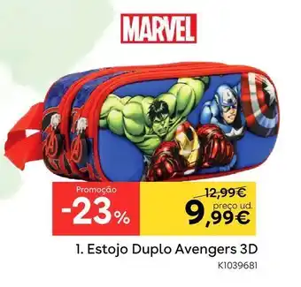 Os vingadores - estojo duplo 3d