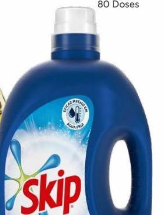 Recheio Detergente líquido skip promoção