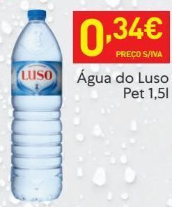 Recheio Água luso promoção