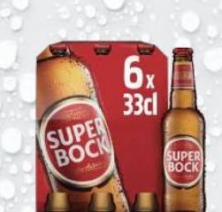 Recheio Cerveja super bock promoção
