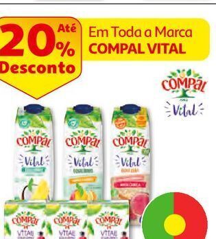 Auchan Néctar compal vital promoção