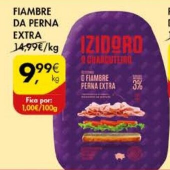 Pingo Doce Fiambre da Perna Extra promoção