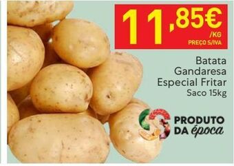 Recheio Batatas promoção