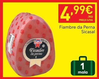Recheio Presunto sicasal promoção
