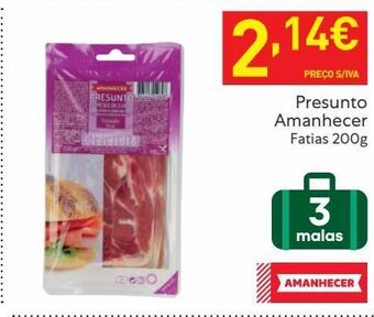 Recheio Presunto amanhecer promoção