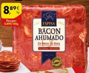 Pingo Doce Bacon Espina promoção