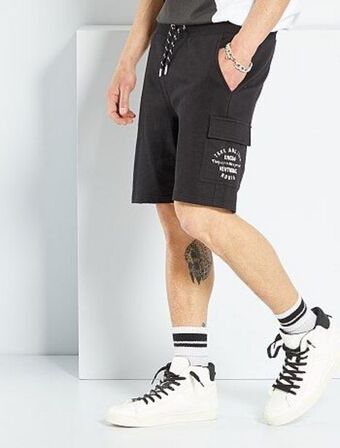 Kiabi Bermudas em moletão promoção