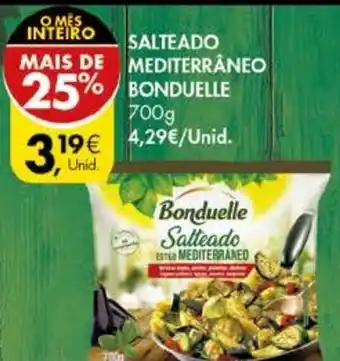 Pingo Doce Salteado Mediterrâneo Bonduelle 700g promoção