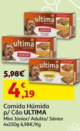 Comida húmida cão ultima