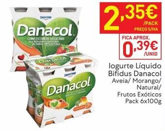 Recheio Iogurte danacol promoção