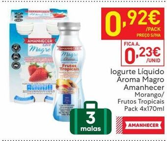 Recheio Iogurte amanhecer promoção