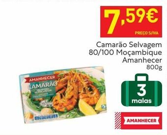 Recheio Camarão amanhecer promoção