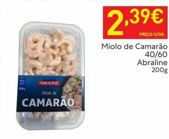 Recheio Camarão promoção