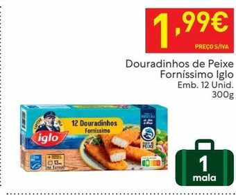Recheio Palitos de peixe iglo promoção