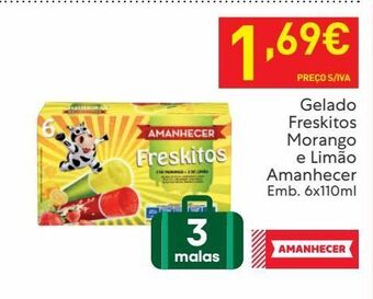 Recheio Gelados amanhecer promoção