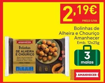 Recheio Alheira amanhecer promoção