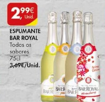 Pingo Doce Espumante Bar Royal 75cl promoção
