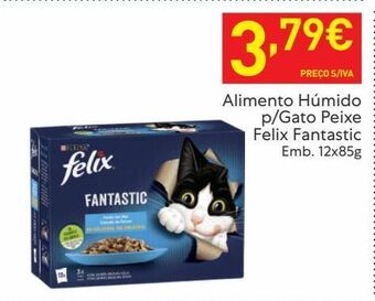 Recheio Ração para gatos felix promoção