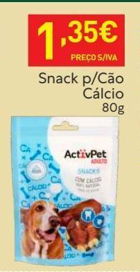 Recheio Ração para cães activpet promoção
