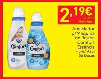 Recheio Amaciador comfort promoção