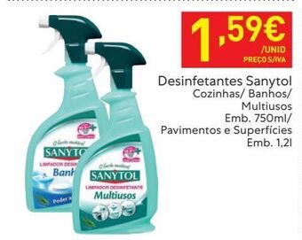 Recheio Desinfetante sanytol promoção