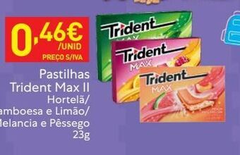 Recheio Chicletes trident promoção