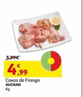 Coxas de frango auchan:kg