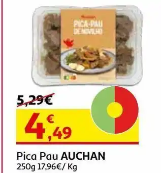 Auchan Pica pau auchan 250g promoção