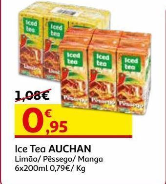 Auchan Iced tea auchan promoção