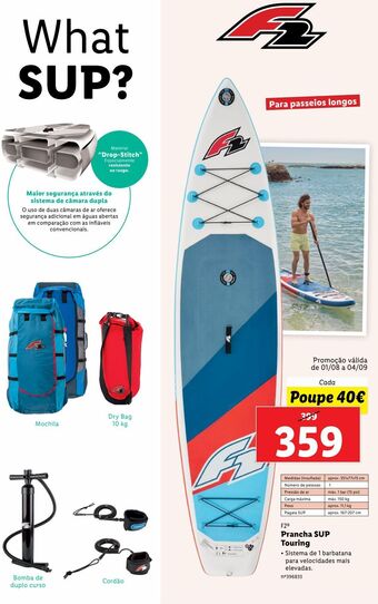 Lidl Prancha de surf promoção