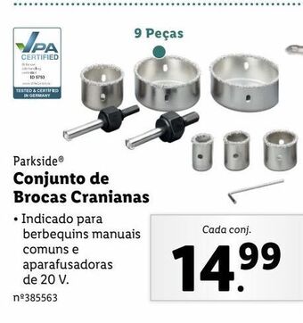 Lidl Brocas parkside promoção