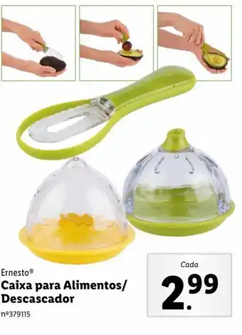 Lidl Descascador ernesto promoção