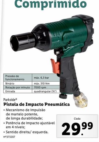 Lidl Ferramentas elétricas parkside promoção