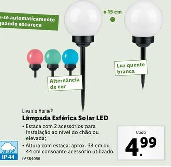 Lidl Lâmpada led promoção