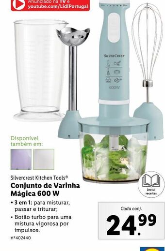 Lidl Batedeira de varinhas silvercrest promoção