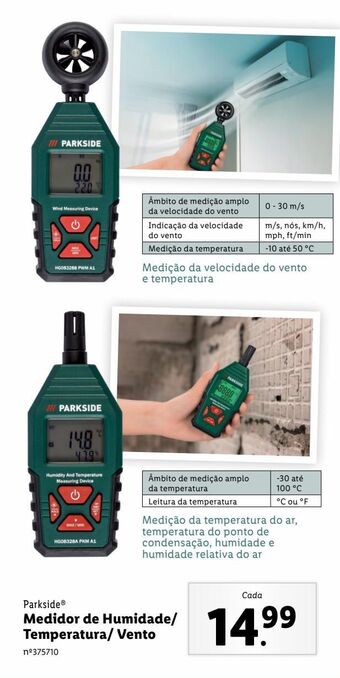 Lidl Ferramentas manuais parkside promoção
